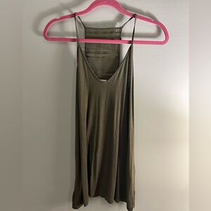 Old Navy olive tank top